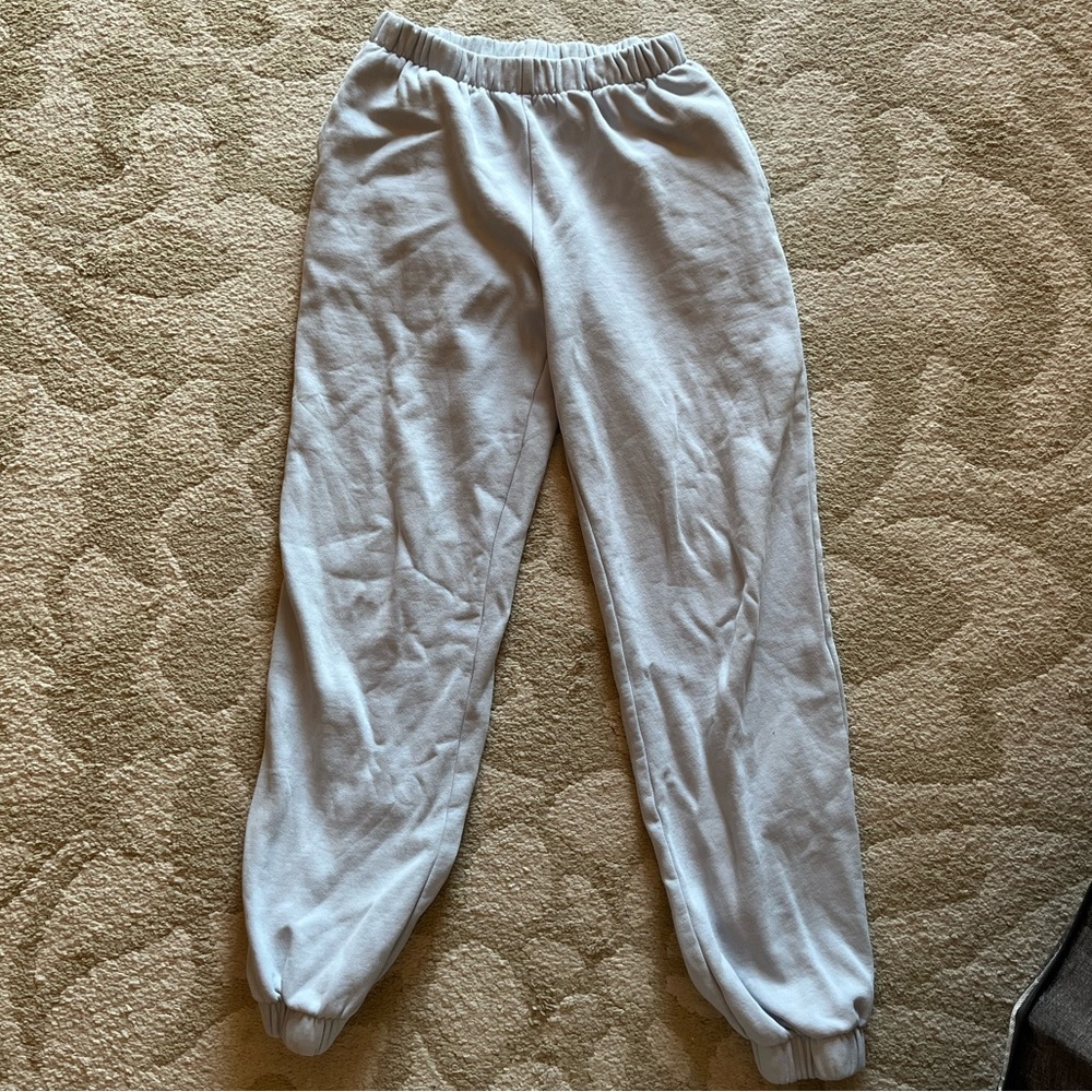 baby blue sweatpants